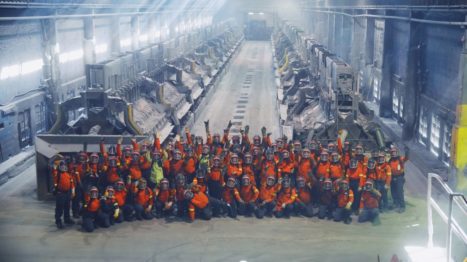 Fermeture salle de cuves 45