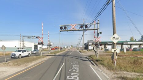 Passage a niveau boulevard St-Paul