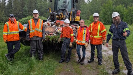 nettoyage sentiers club quad UGB (2)