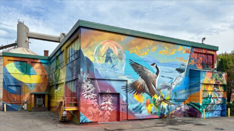 Visuel fresque peinte