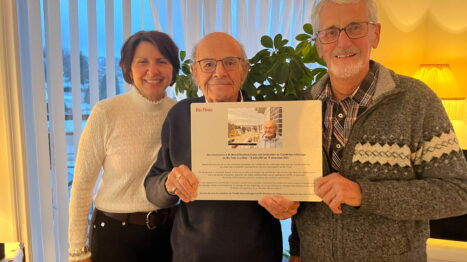 Remise plaque Marcel Boudreault